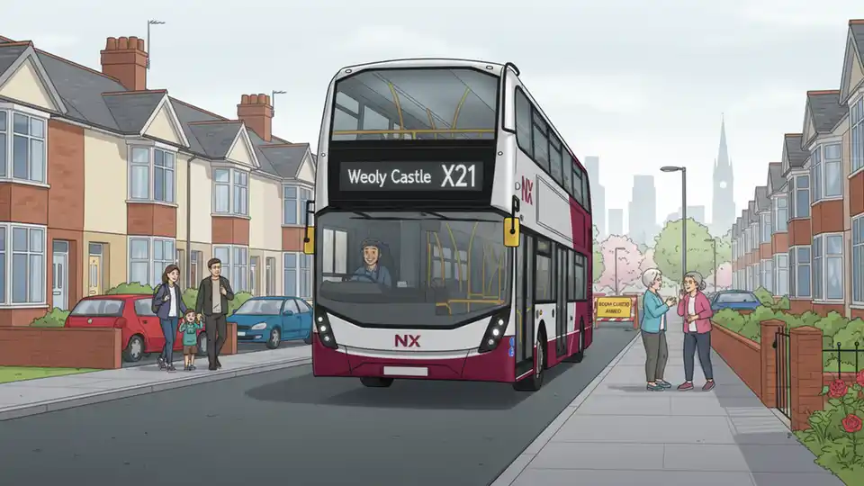 X21 Bus Reroutes for Alwold Road Repairs