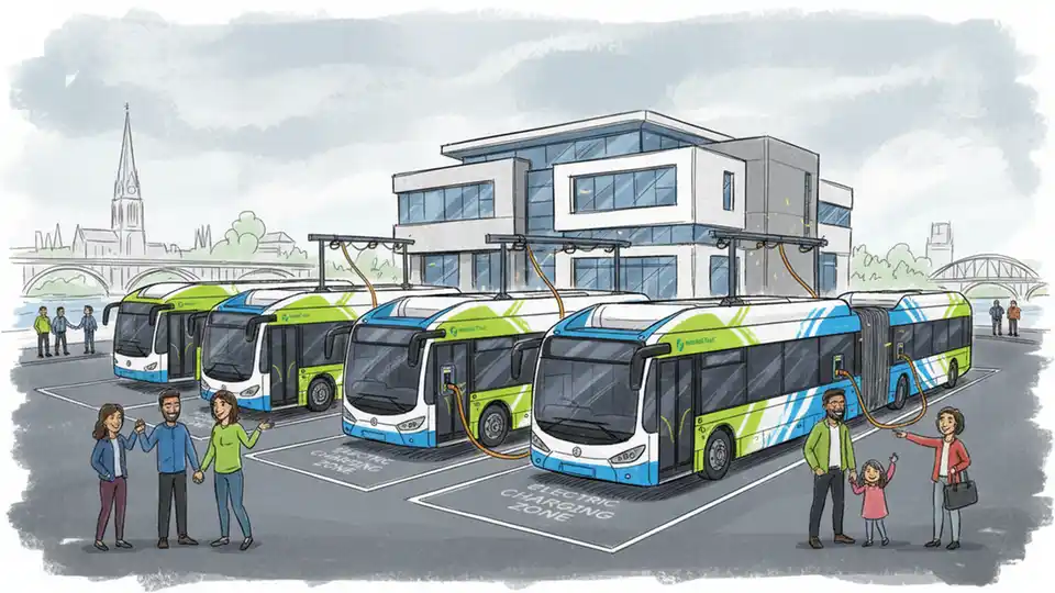 Yorkshire Builds £60M Zero-Emission Bus Depot