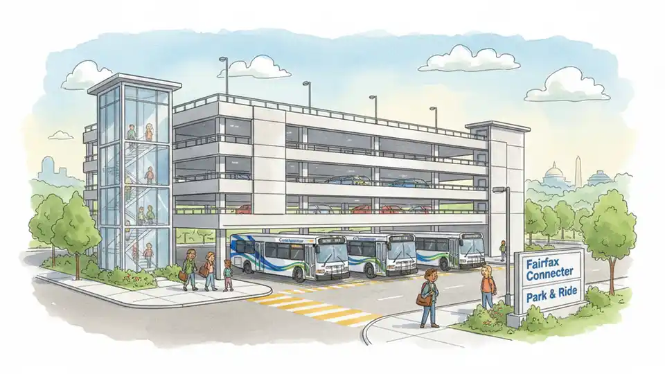 Fairfax Adds 1,849 Free Spaces for Transit Access
