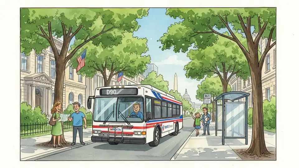 WMATA Relocates D90 Stops to Improve Safety