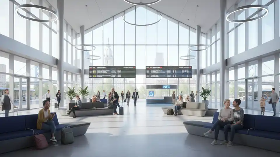 Philadelphia Opens Modern Downtown Bus Hub