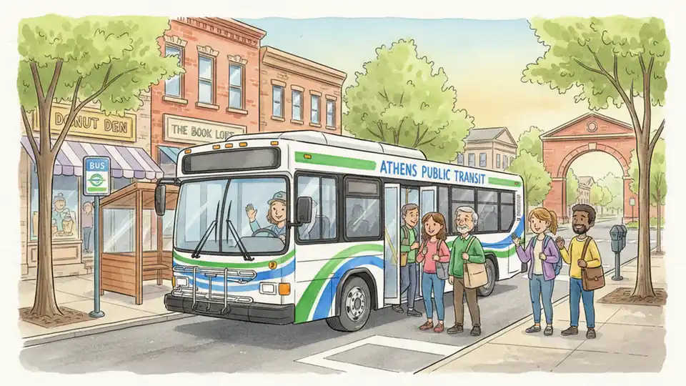 Athens Transit Eyes Saturday Service Return by 2027
