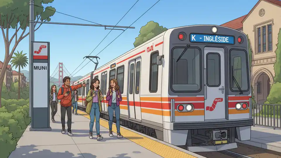 SF Muni Celebrates Transit at Soccer Match