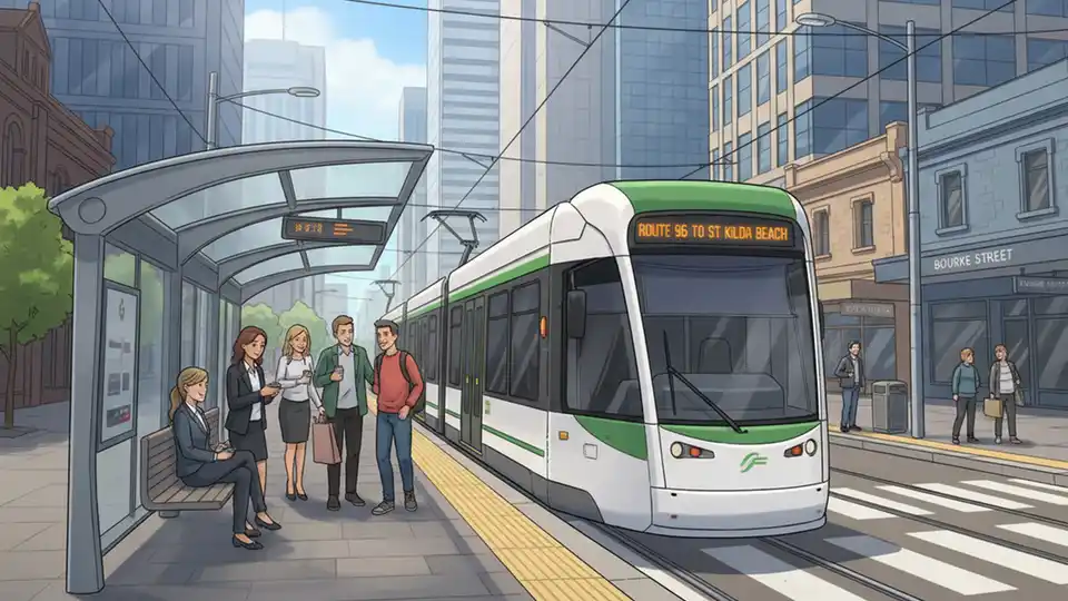 Melbourne Rally Disrupts 12 Tram Routes Sunday