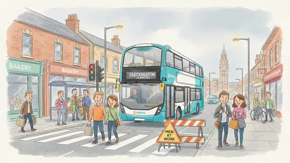 Yorkshire Bus Routes Adjust to Roadwork Delays