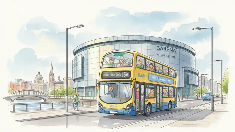 Dublin 3Arena Expands Transit Access for 2026