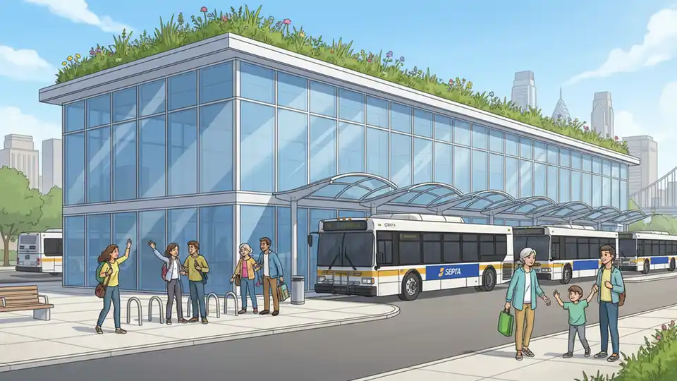 SEPTA Honors Green Transit Hub in Philadelphia