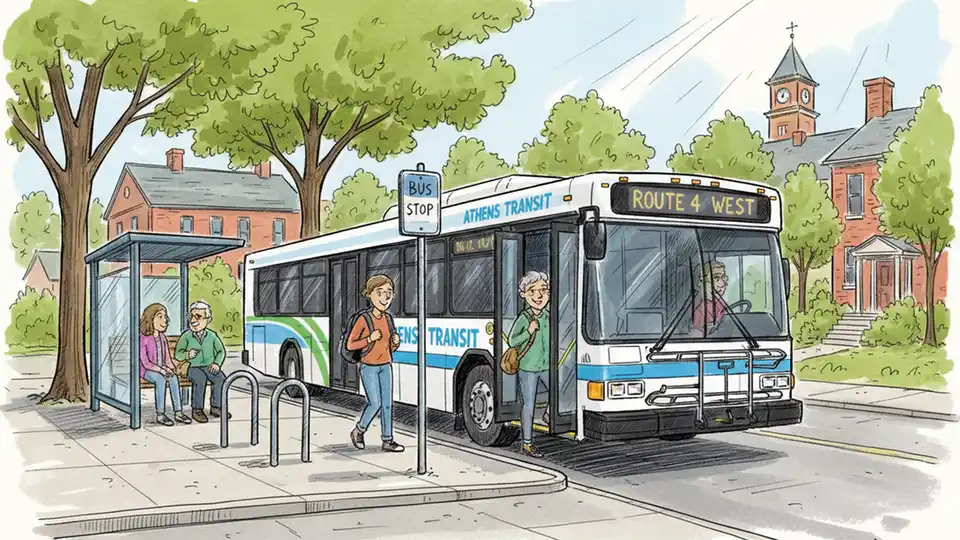 Athens Transit Extends Fare-Free Service to 2027