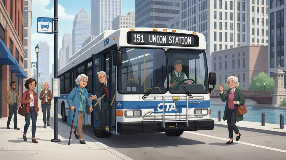 Chicago Seniors Must Enroll for Free Transit Access