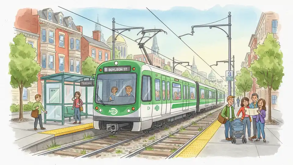 MBTA Green Line Upgrades Safety After Work Blitz