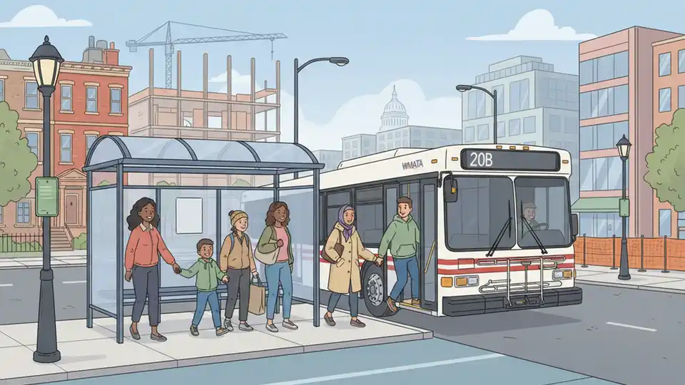 WMATA Adjusts C21, C53 Stops for Development