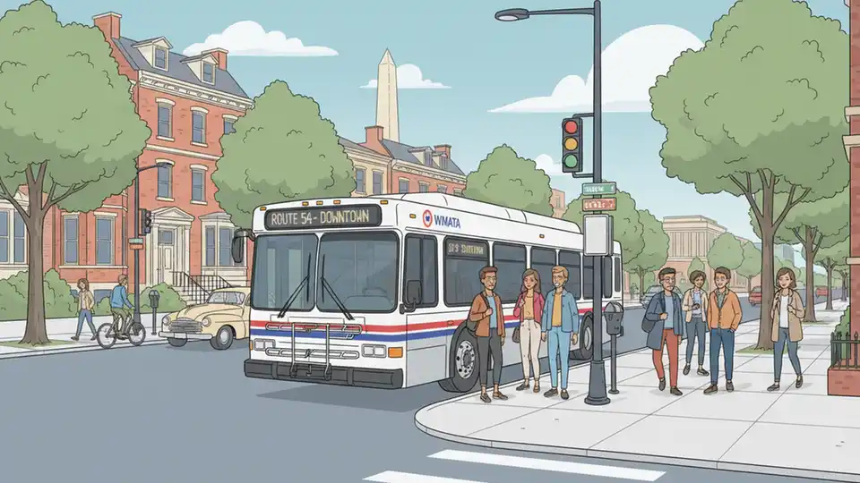 WMATA Adjusts Bus Stops for Construction Work