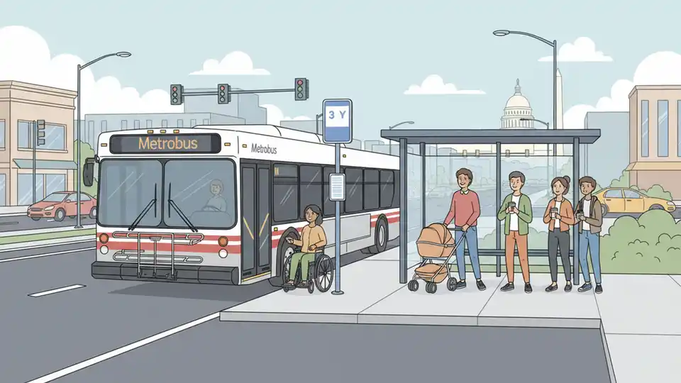 WMATA Relocates Stops for ADA Access Upgrades