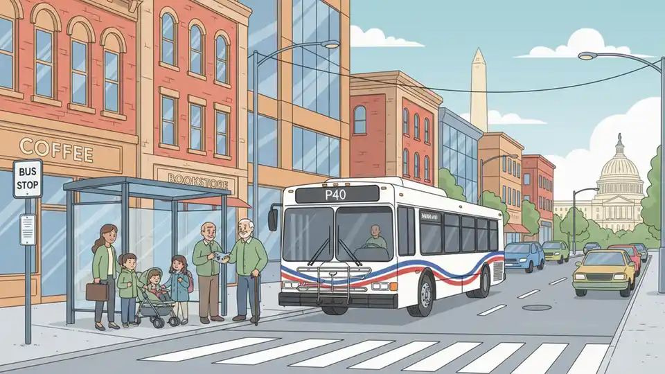 WMATA Relocates P40 Stop for Safety