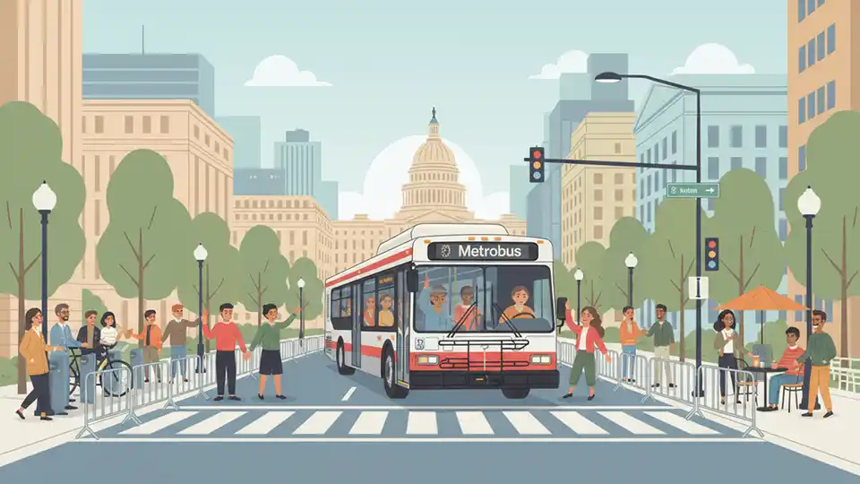 DC Metro Reroutes 12 Lines for Parade