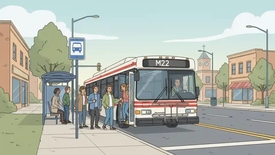 M22 Stops Shift to Improve Kensington Access