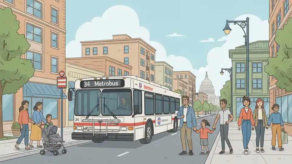 WMATA Adjusts C21, C53 Stops for Development