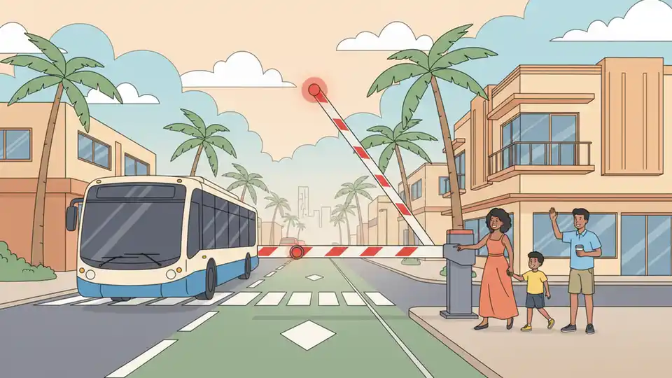 Miami BRT Adds Gate Arms for 2025 Launch