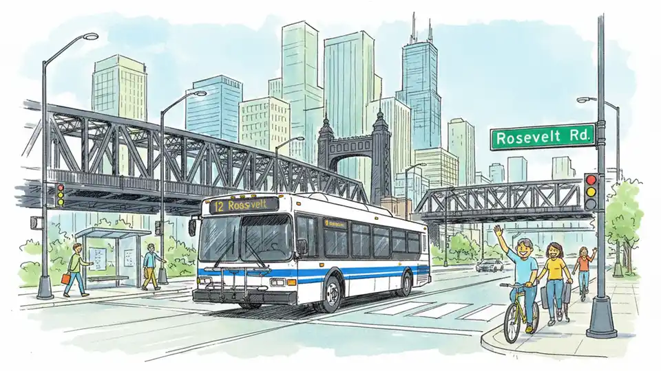 Chicago CTA Reroutes Buses for Bridge Maintenance
