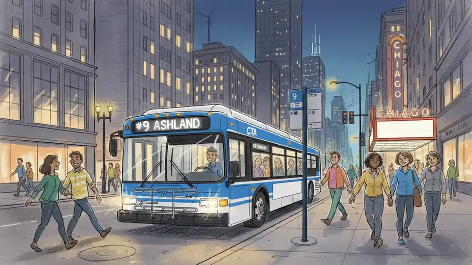 CTA Reroutes Ashland Buses Around Construction Zone