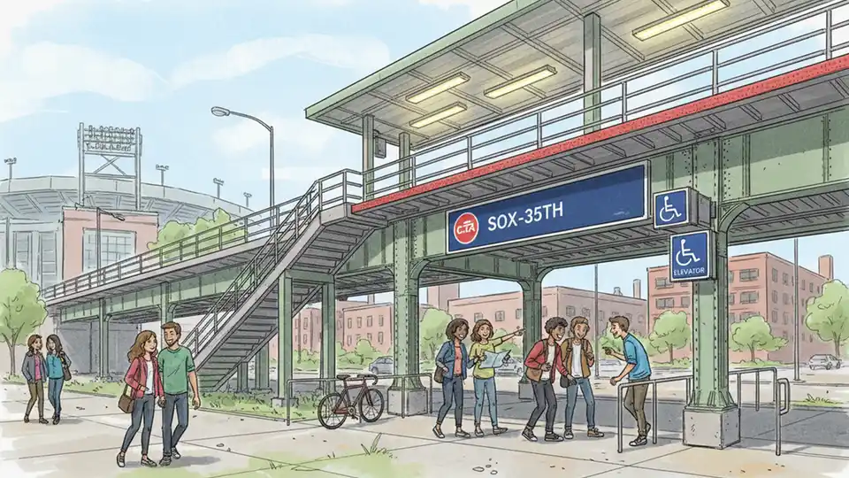 Chicago Red Line Elevator Out, Repairs Underway