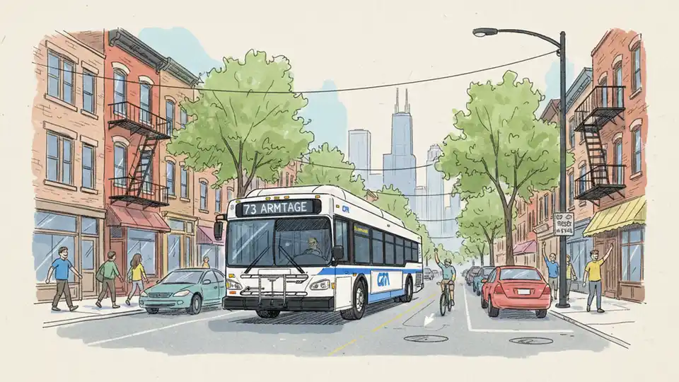 Chicago Route 73 Reroutes for Bridge Work