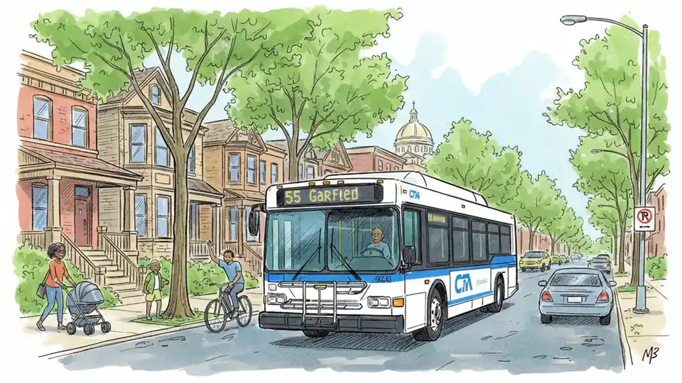 CTA Reroutes Bus Service Around Hyde Park Blockage