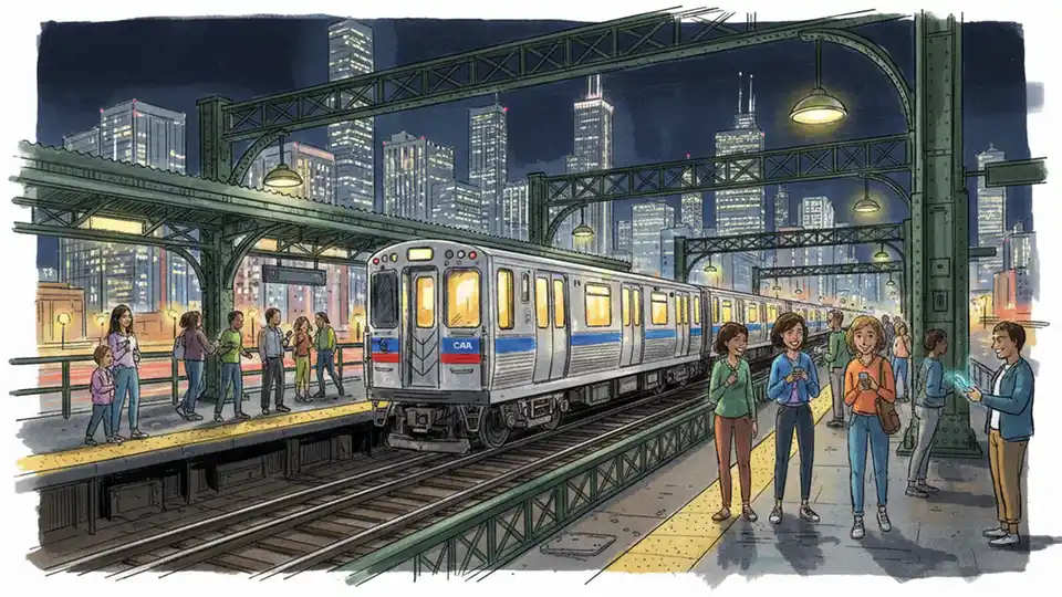 CTA Loop Service Halted at Roosevelt Station