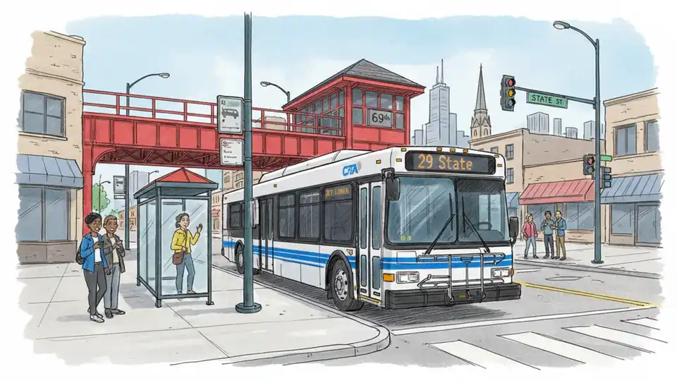 CTA Reroutes #29 Bus to Maintain Service Continuity