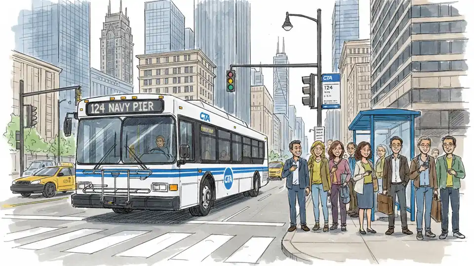 Chicago Route 124 Adjusts for Canal Street Work