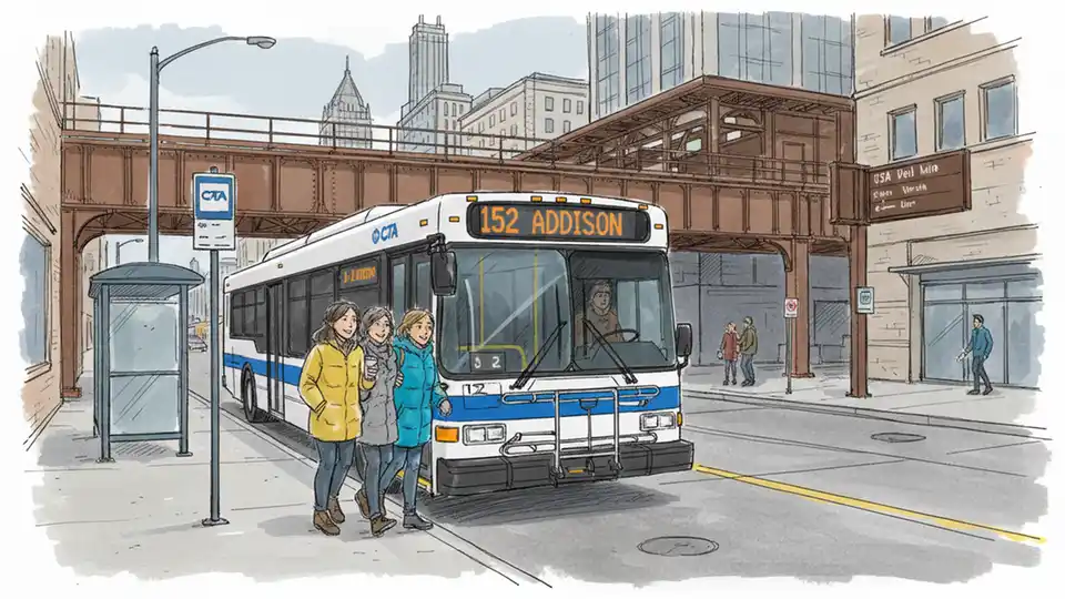 CTA Streamlines Route 152 with Stop Consolidation