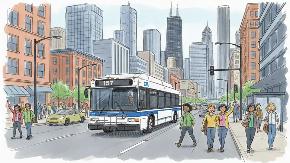 Chicago Bus 157 Reroutes for Canal Street Work