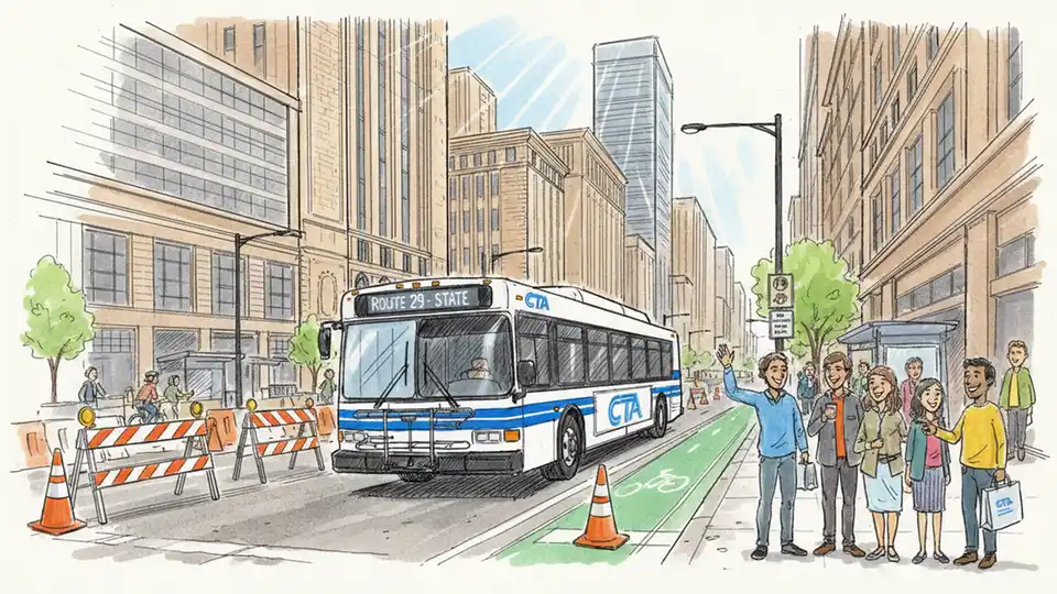 CTA Reroutes 8 Routes for State Street Work