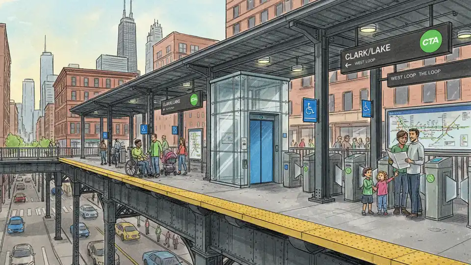 CTA Works to Restore Kedzie Green Line Access