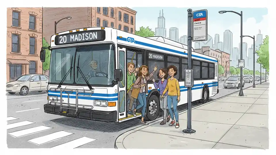 CTA Adjusts Route 20 Stop at Madison/Kildare
