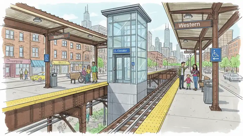 CTA Brown Line Upgrades Elevator for Safer Access