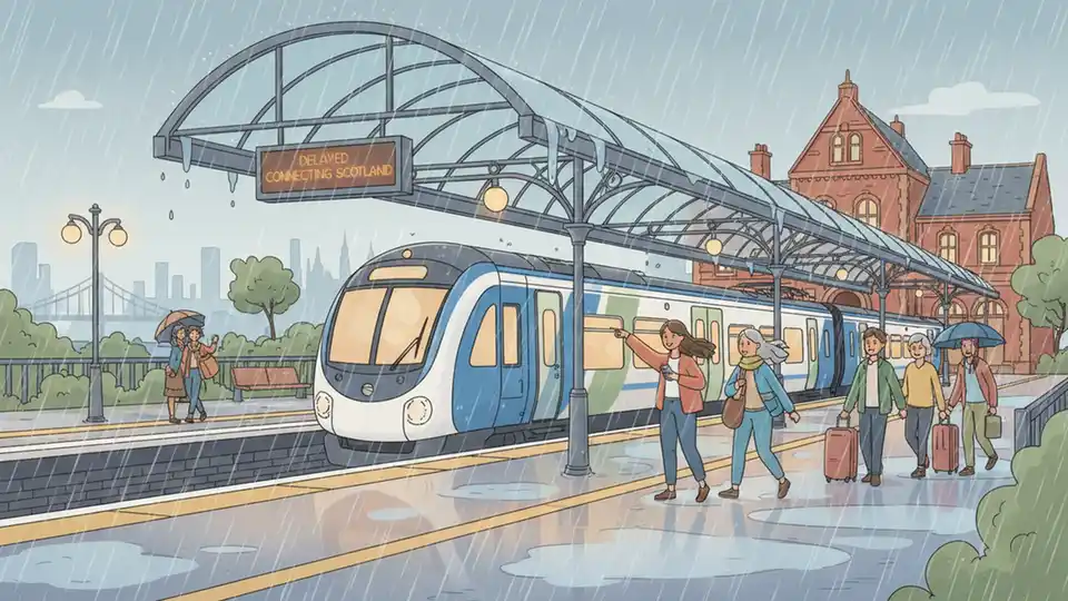 Scotland Rail Faces Snow and Storm Suspensions