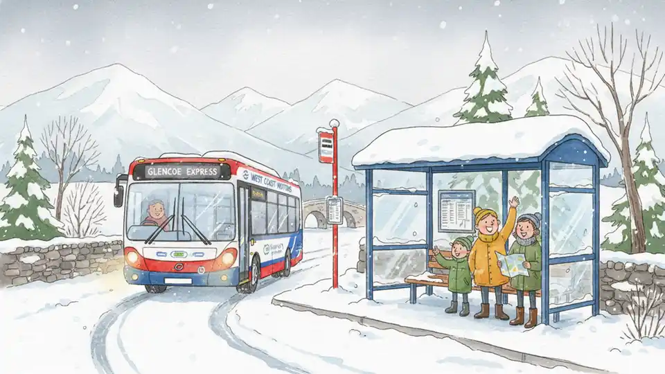 Scotland Transit Adapts to Rare May Snowstorm