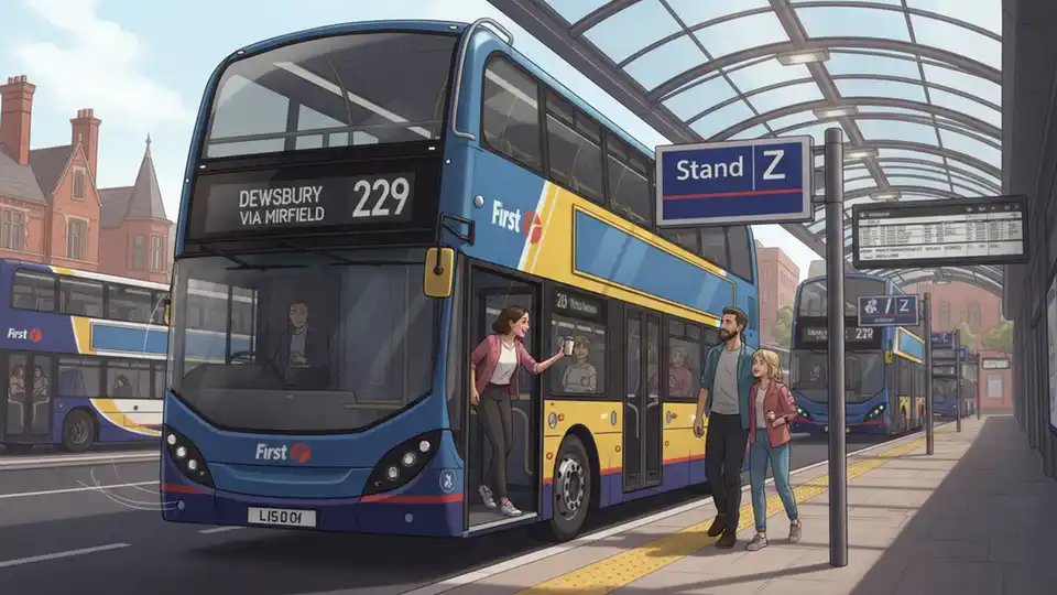 Yorkshire Route 229 Diverts Around Roadworks