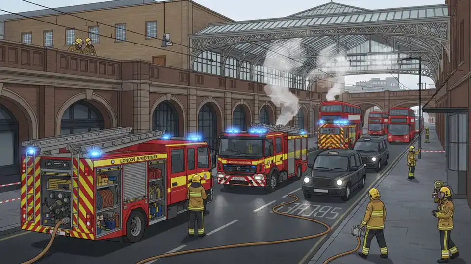 London Bridge Fire Disrupts Service, Routes Restored