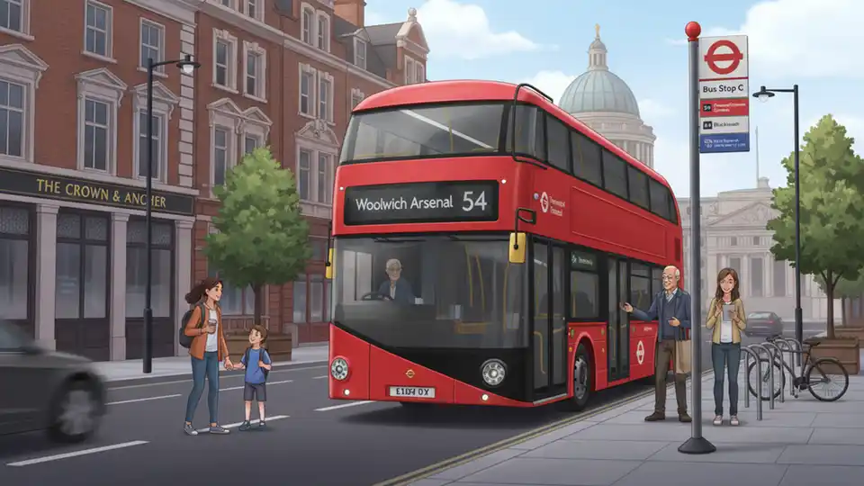 London Route 54 Cuts Frequency to Five Per Hour