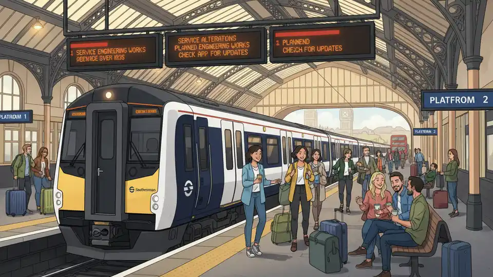 London Rail Upgrades Infrastructure This Weekend