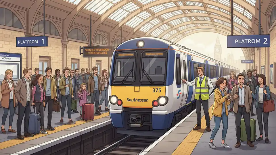 Network Rail Work Reshapes London Weekend Service