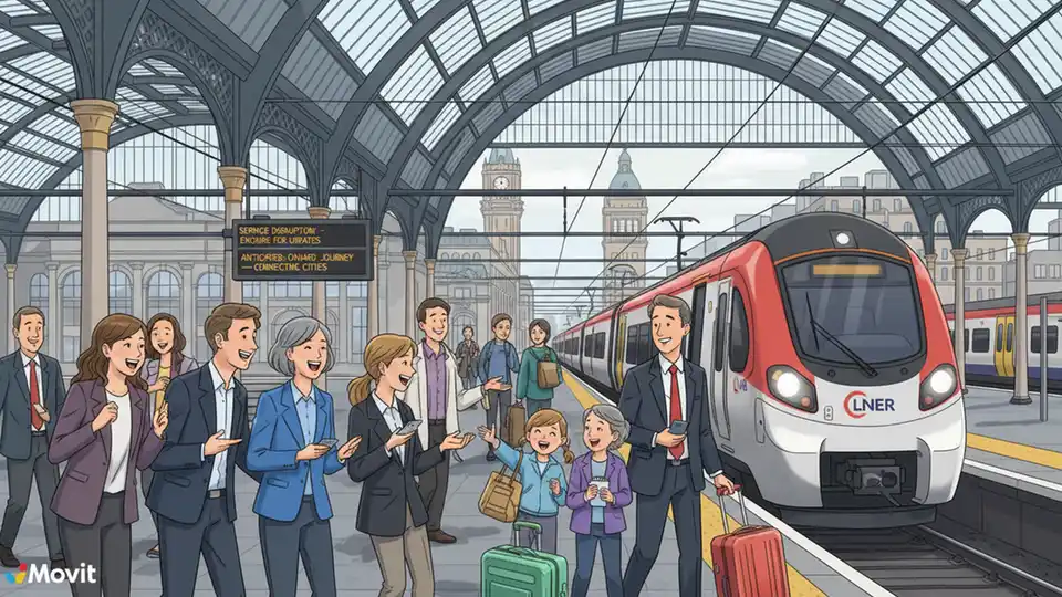 East Coast Main Line Restores Service After Disruption