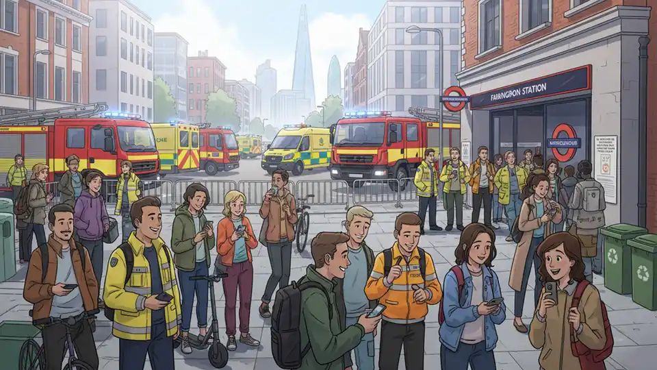 Farringdon Station Evacuated After Gas Leak