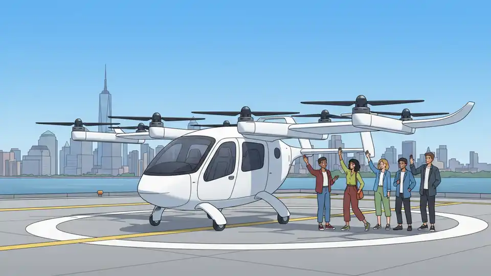 NYC Air Taxi Cuts JFK Commute to 7 Minutes