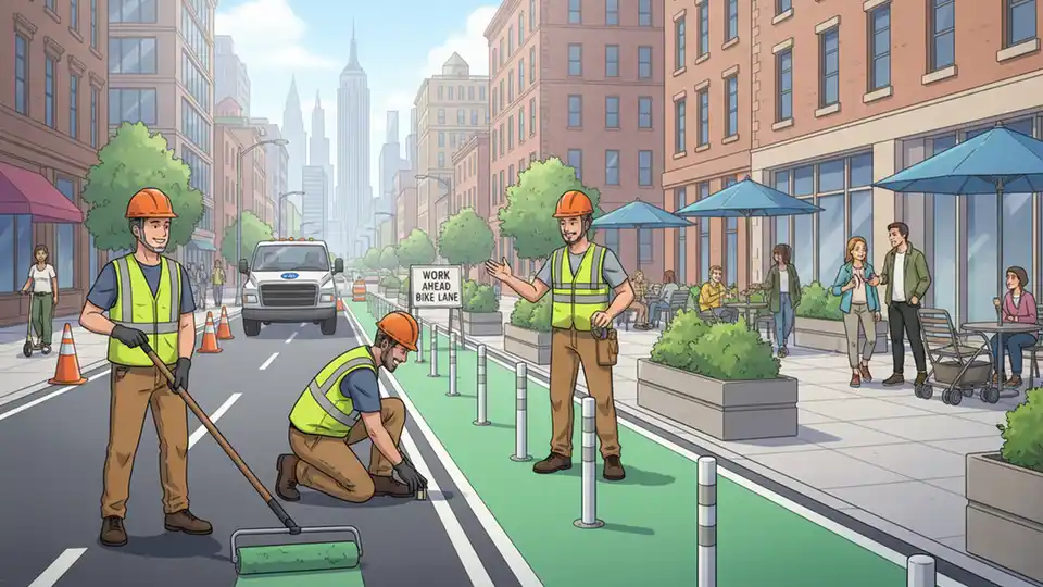 NYC Expands 14th Street Bike and Pedestrian Access