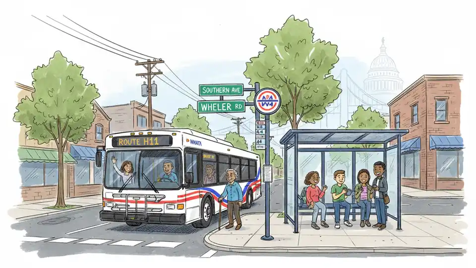 WMATA Adds Stop to Improve P93 P94 Access