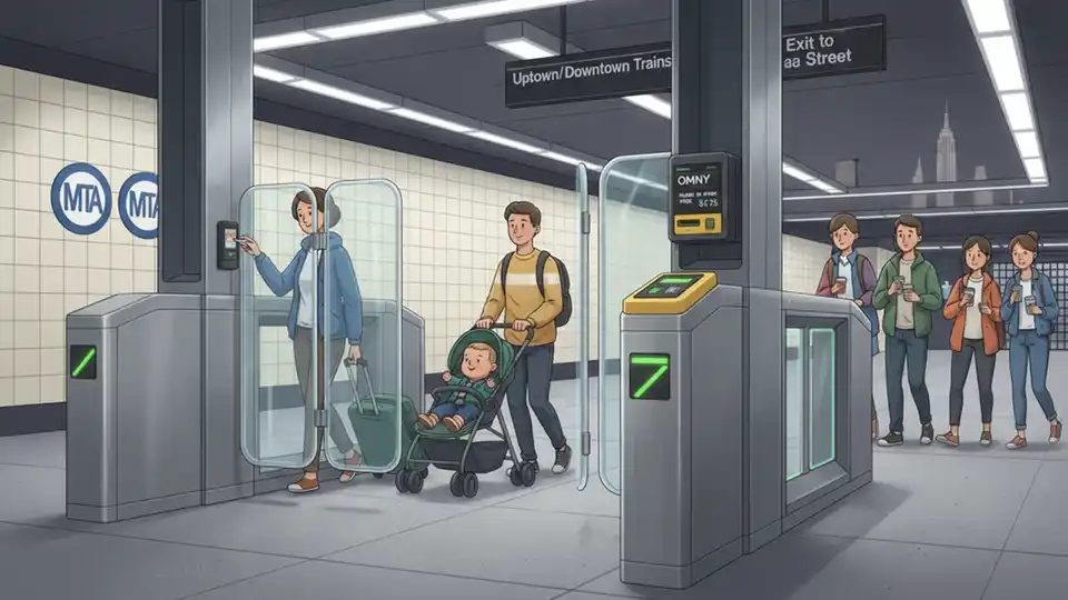 NYC Fare Gates Cut Evasion Up to 70%