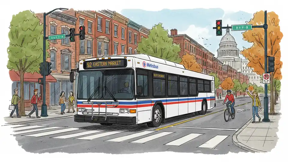 WMATA Reroutes Buses Around Construction Work
